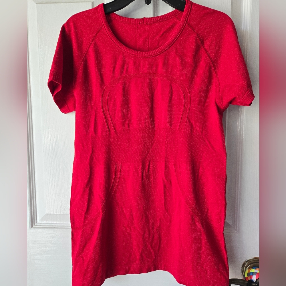 Lululemon Athletica Red Top
